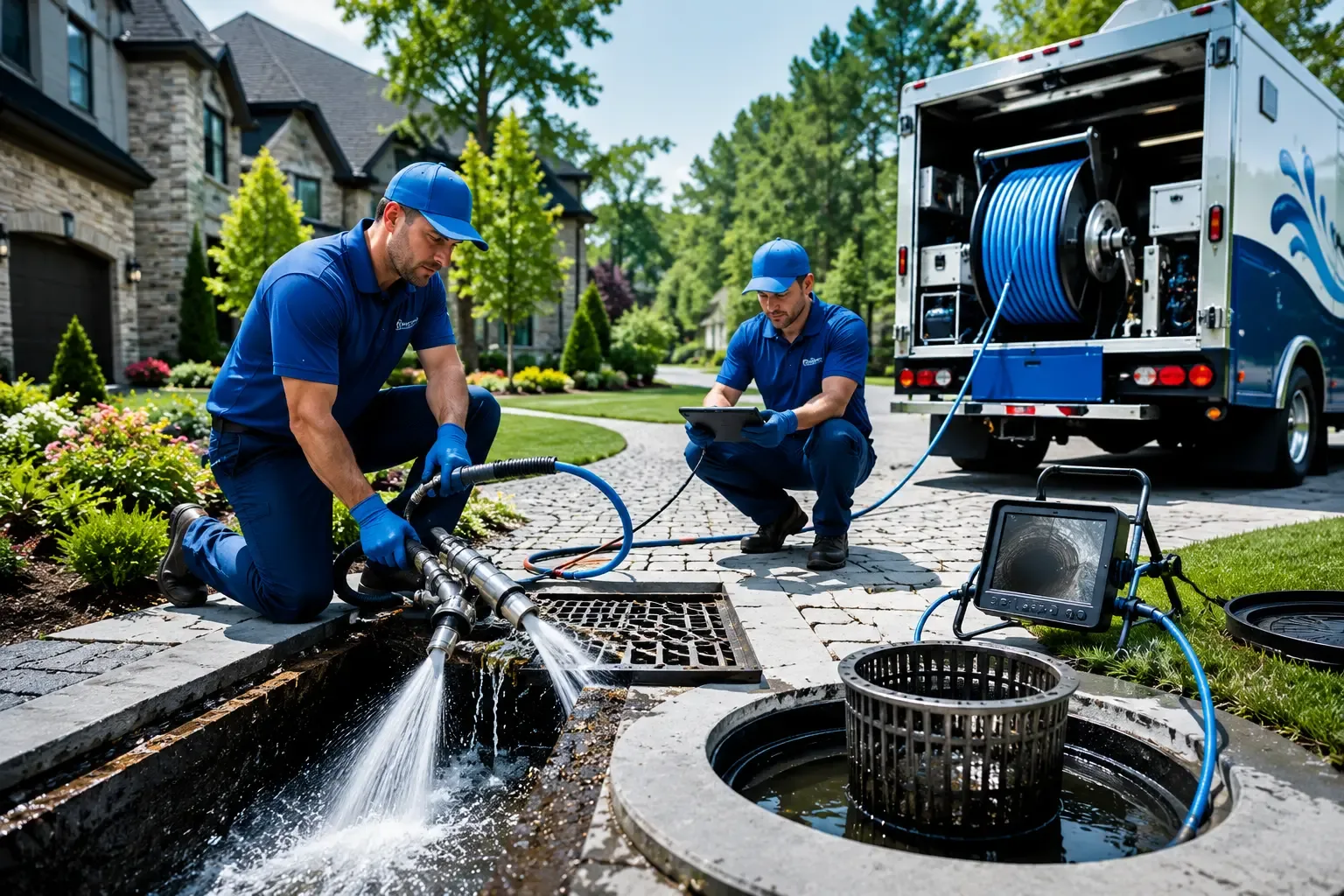 Local outdoor drain cleaning professionals in Rockport, WV
